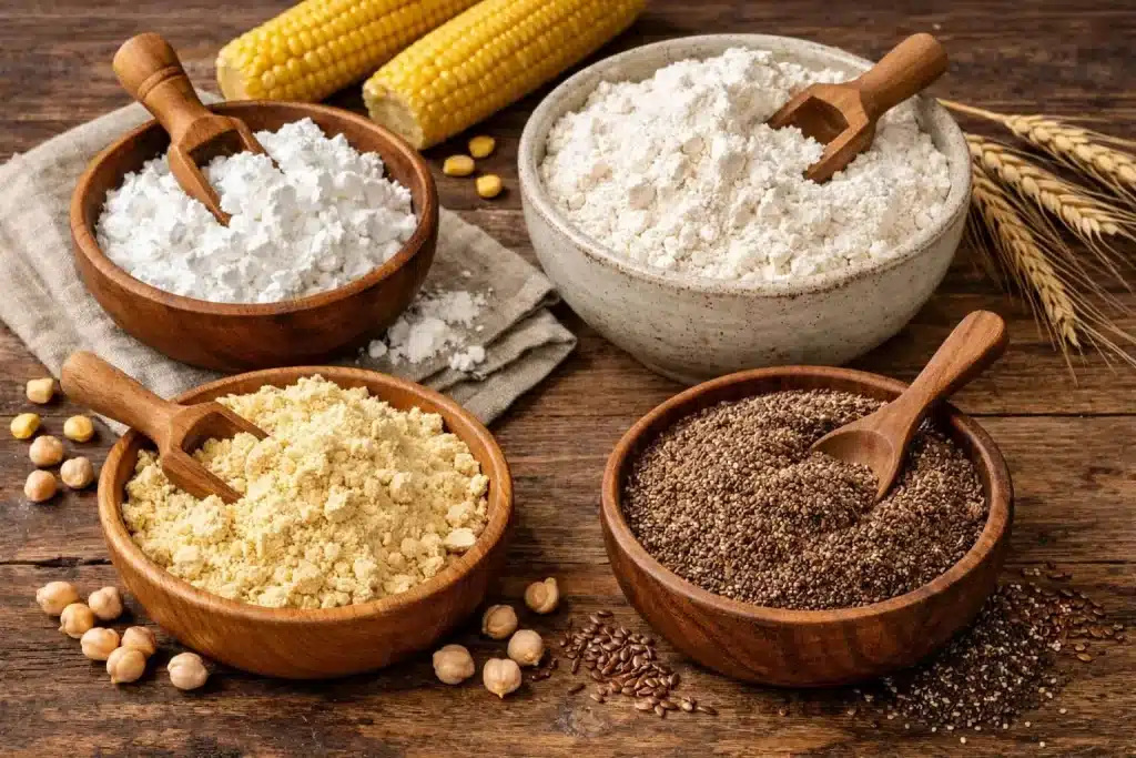 Ingredients for French toast without eggs