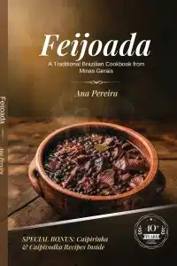 Front cover of the Feijoada cookbook by Ana Pereira.